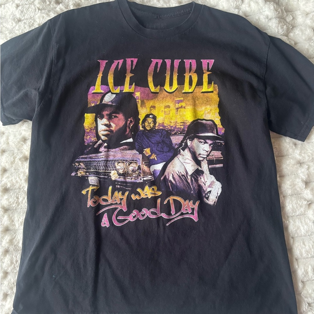 Ice Cube 'Today Was A Good Day' Graphic Tee - Black